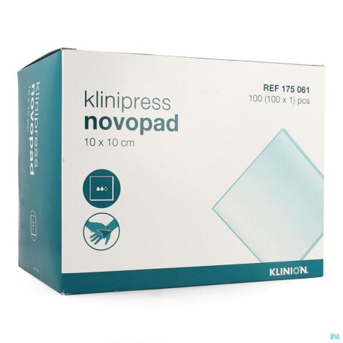 Klinion Novopad 10 X 10cm 100 X 1 175061