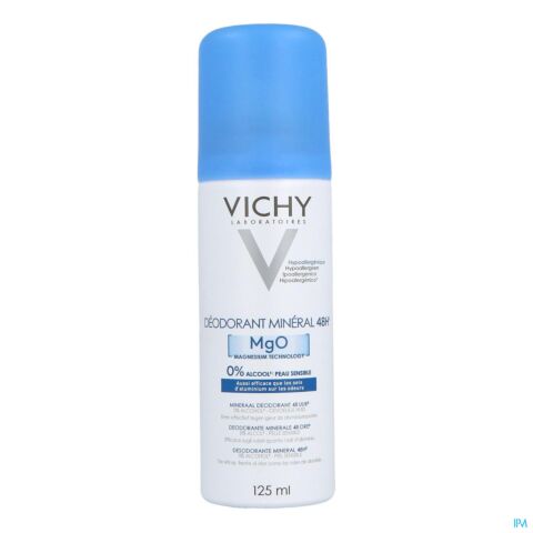 Vichy Déodorant Minéral 48h Spray 125ml