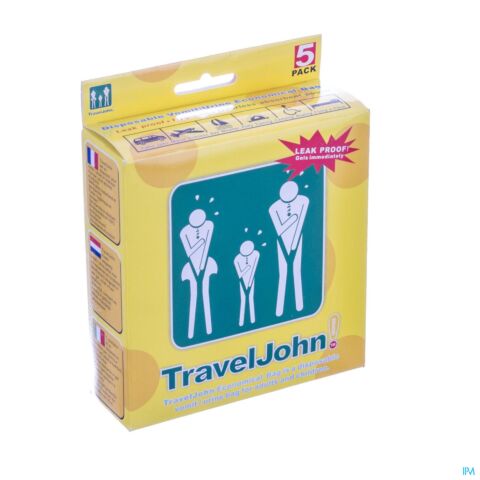 Travel John Sac Pour Vomir 5x800ml