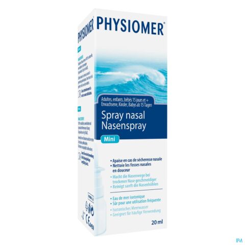 Physiomer Mini Spray Nasal Hydratant 20ml
