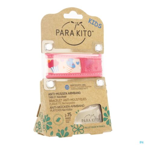 Para'kito Kids Bracelet Enfants Cupcake Anti-Moustiques + 2 Recharges