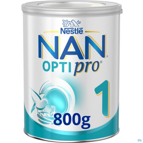 Nan Optipro 1 Lait Standard en Poudre 0-6 Mois 800g