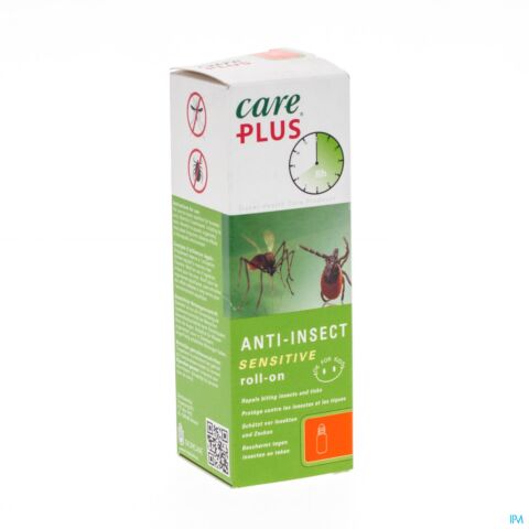 Care Plus Sensitive Anti-Insectes Sans DEET Roll On 50ml
