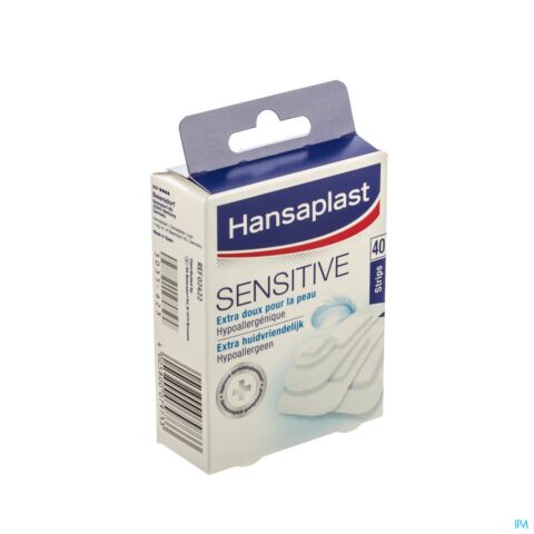 Hansaplast Sensitive Strips 40 Pansements