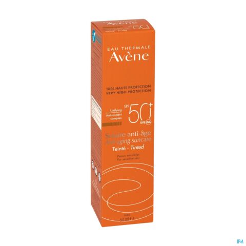 Avene Sol Spf50+ Creme A/age Teinte 50ml