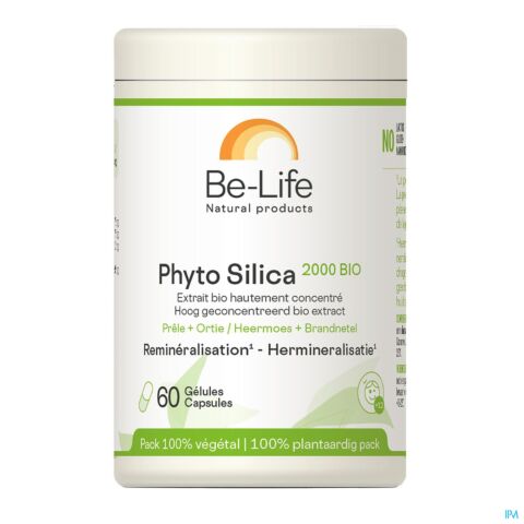 Be-Life Phyto Silica 2000 Bio Reminéralisation 60 Gélules