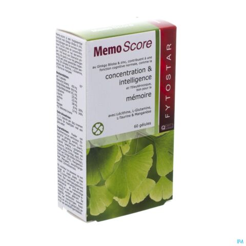 Biostar Memo-score Caps Vegetal 60x535mg