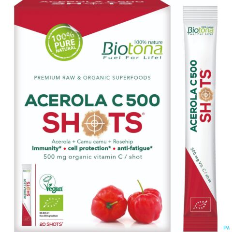 Biotona Acerola C 500 Shot Sach 20x2,2g
