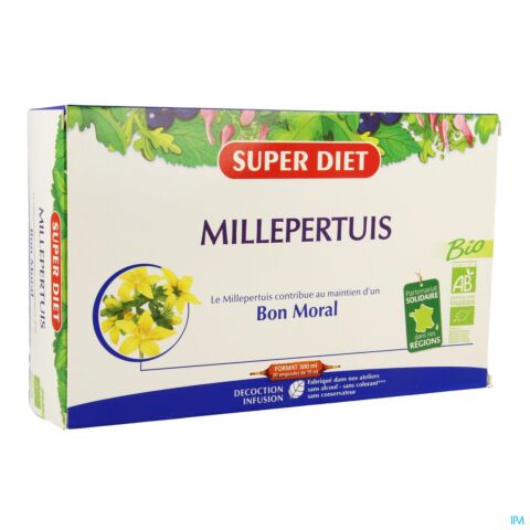 Superdiet Millepertuis Bio Amp 20x15ml
