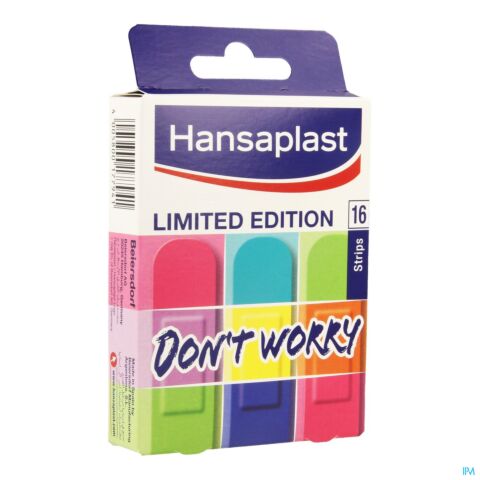 Hansaplast Pansement Don't Worry Strips 16