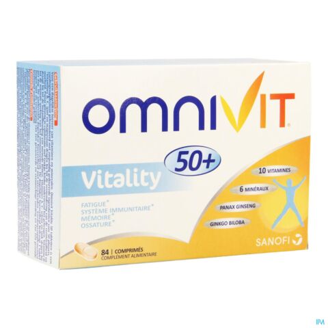 Omnivit Vitality 50 Tabl 84+42 Promo