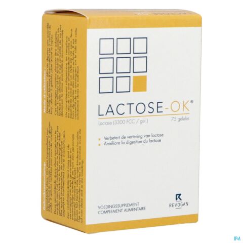 Revogan Lactose-OK 75 Gélules