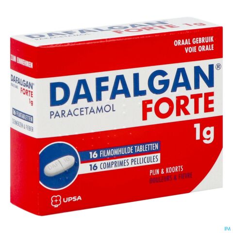 Dafalgan Forte 1 g 16 Comprimés