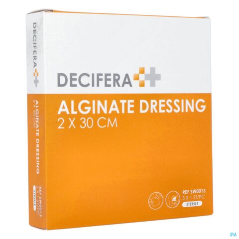 Decifera Alginate Dressing 2x30cm 5