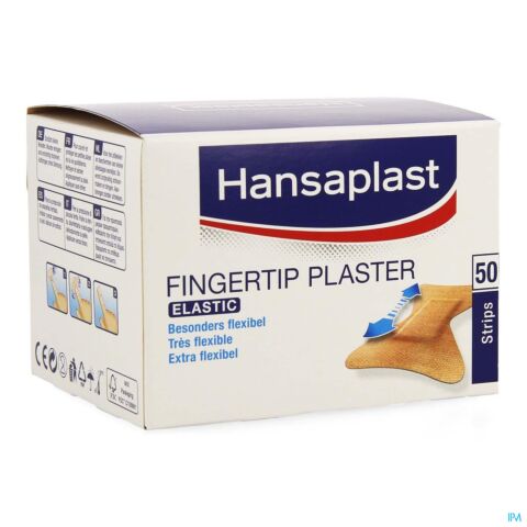 Hansaplast Elastic Fingertip Plaster Strips 50