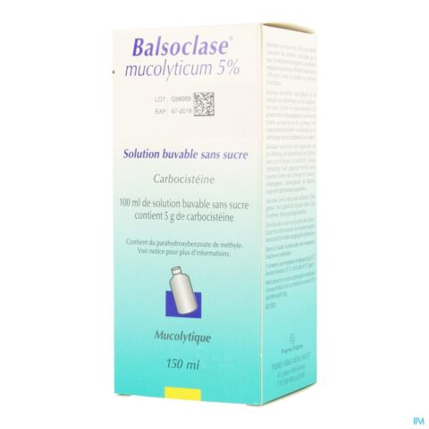 Balsoclase Mucolyticum Sir 150ml