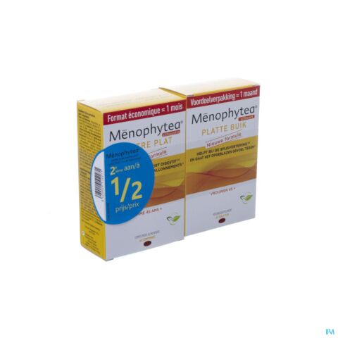 Menophytea Ventre Plat Maxi Duo Comp 2x60 2e-50%