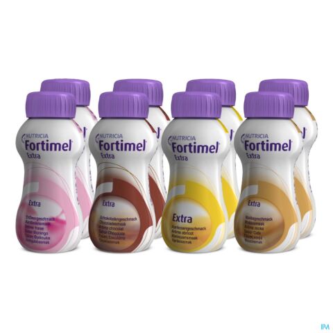 Fortimel Extra Mixed Multipack Bouteille 8x200ml