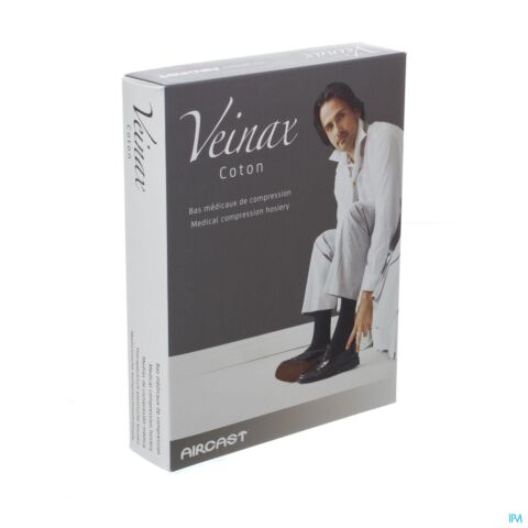 Veinax Chausset Homme Coton 2 Long Gris Taille 3