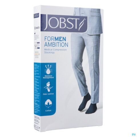 Jobst For Men Ambition Cl2 Ad Long Black Iv 1p