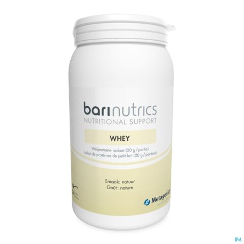 Barinutrics Whey Goût Nature 21 Doses