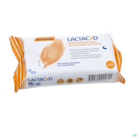 Lactacyd Lingette Intimes Multipack 15