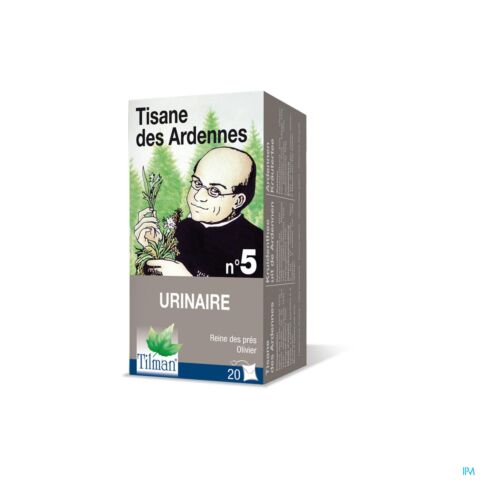 Tilman Tisane des Ardennes n°5 Urinaire 20 Sachets