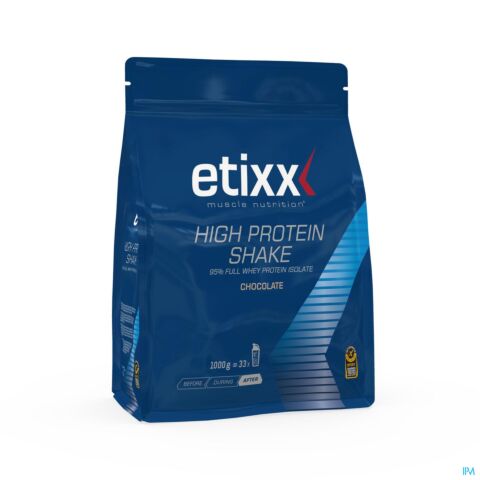 Etixx Power High Protein Shake Chocolat 1000g
