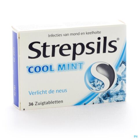 Strepsils Cool Mint Tabl A Sucer 36