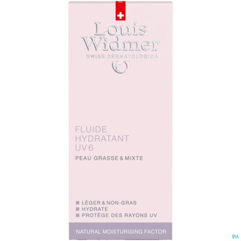 Louis Widmer Fluide Hydratant UV6 Parfumé Tube 50ml