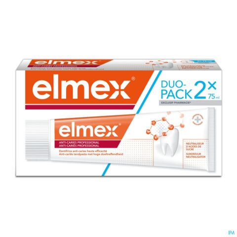 Elmex Anti Caries Professional Dentifrice 2x75ml
