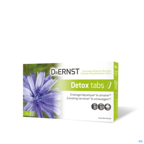 Dr Ernst Detox Tabs Drainage Hépatique & Urinaire 42 Comprimés