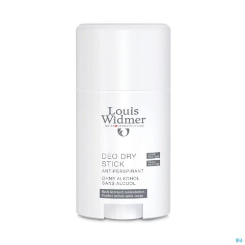 Louis Widmer Déo Dry Stick Antiperspirant Sans Parfum 50ml