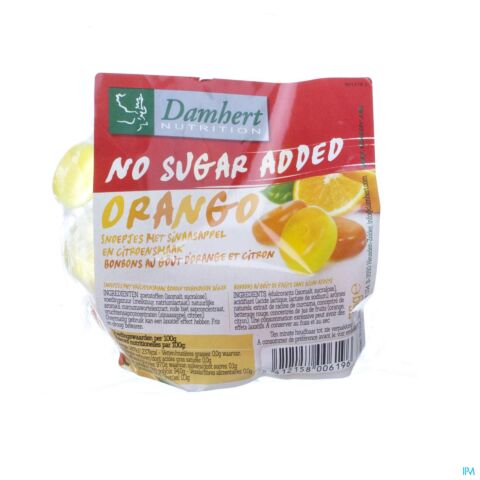Damhert Bonbons Orango S/sucre 100g