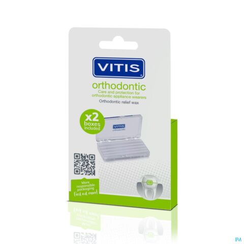 Vitis Orthodontic Cire 2 Pièces