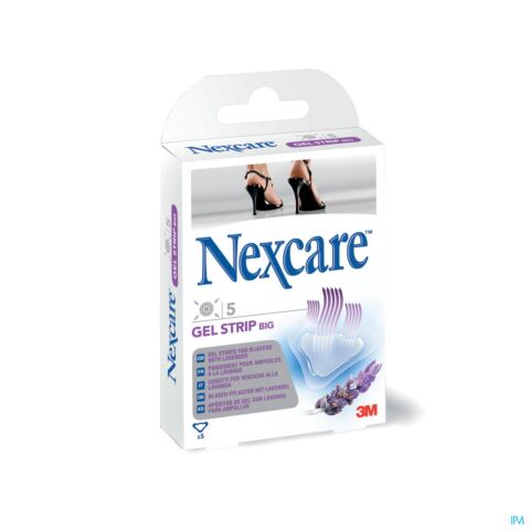 Nexcare 3m Gel Strips Lavande Large 5 N140el
