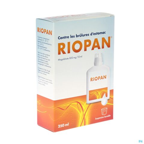 Riopan 80mg/10ml Suspension Buvable Flacon 250ml