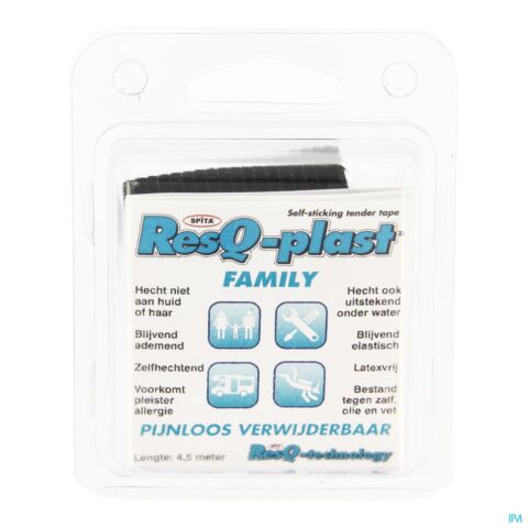 Resq-plast Family 4,5mx50mm Noir 1