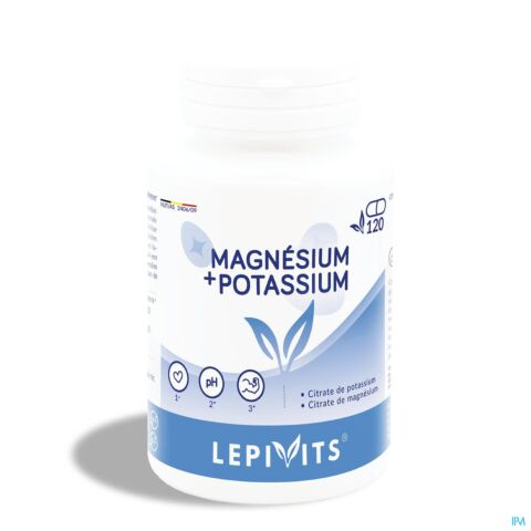 Lepivits Magnesium-potassium Caps 120