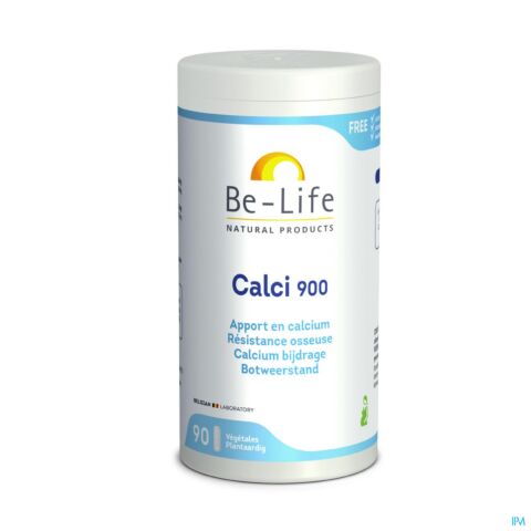 Be-Life Calci 900 Calcium & Résistance Osseuse 90 Gélules