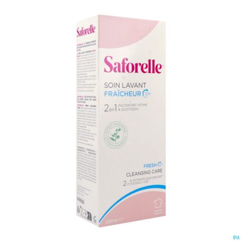Saforelle Hygiène Intime & Corporelle Soin Lavant Fraîcheur Flacon 250ml