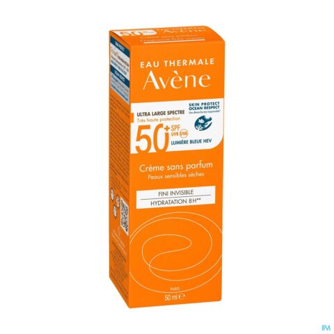 Avene Sol Spf50+ Creme Sans Parfum 50ml