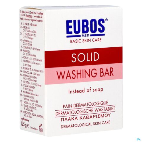 Eubos Compact Pain Dermatologique Parfumé 125g