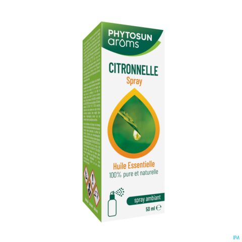 Phytosun Huile Essentielle à la Citronnelle Spray 50ml