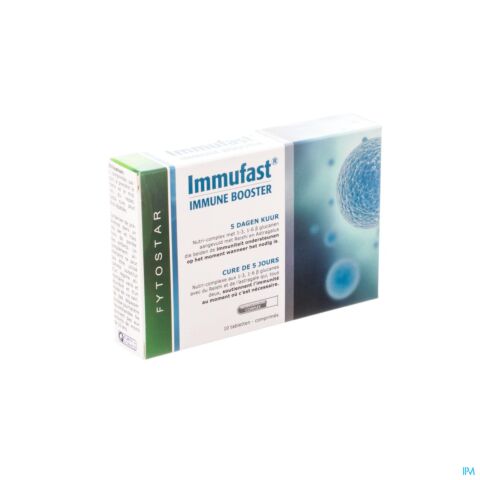 Fytostar Immufast Immune Booster Cure de 5 Jours 10 Comprimés