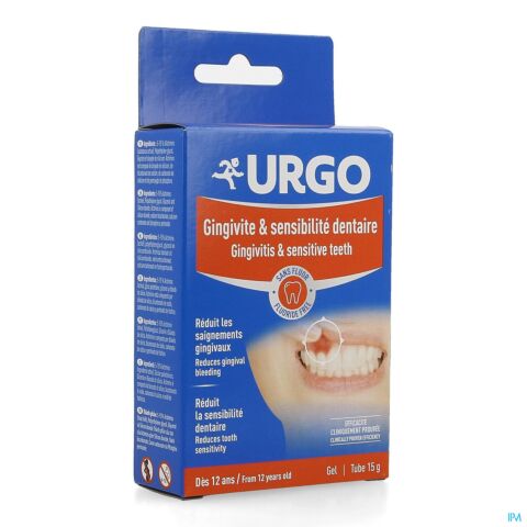 Urgo Gingivite&sensibilite Dentaire Gel Tube 15ml