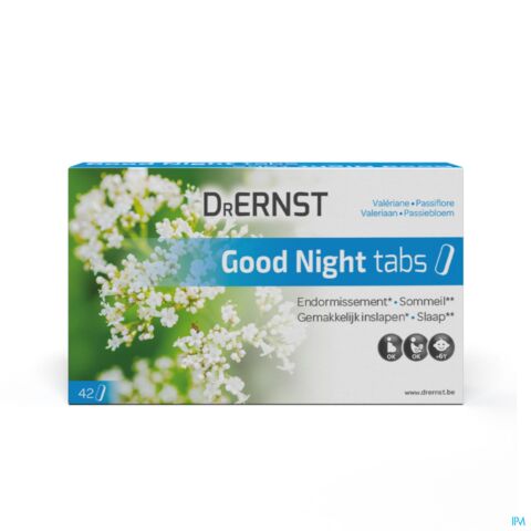 Dr Ernst Good Night Tabs Endormissement Sommeil 42 Comprimés