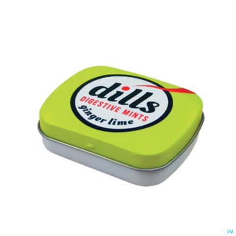 Dills Ginger & Lime Mints S/sucre 15g