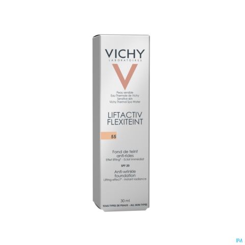 Vichy Liftactiv Flexiteint Fond de Teint Crème Anti-Rides 55 Bronze 30ml
