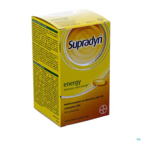 Supradyn Energy Coenzyme Q10 90 Comprimés